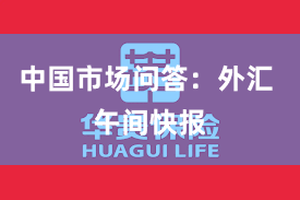 中国市场问答:外汇 午间快报